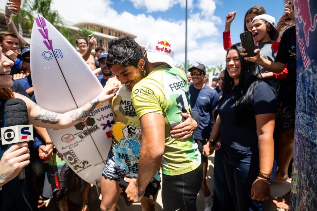 Gabriel Medina and Italo Ferreira