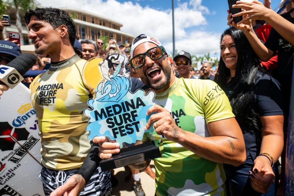 The winner, Italo Ferreira