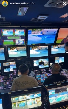 16 cameras recording the event